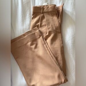 Abercrombie & Fitch Tan Trousers High Waist